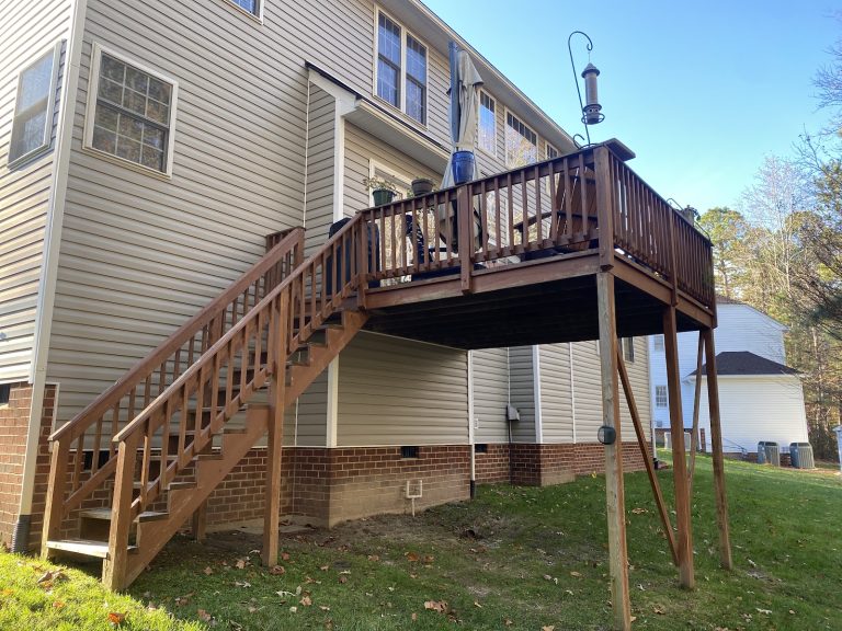 Elevated Wood Deck, photo 1 of 3