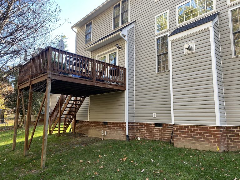 Elevated Wood Deck, photo 3 of 3