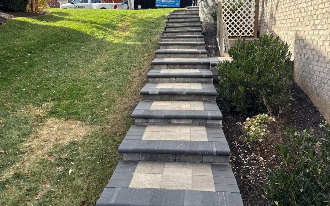 Paver Steps and Walkway