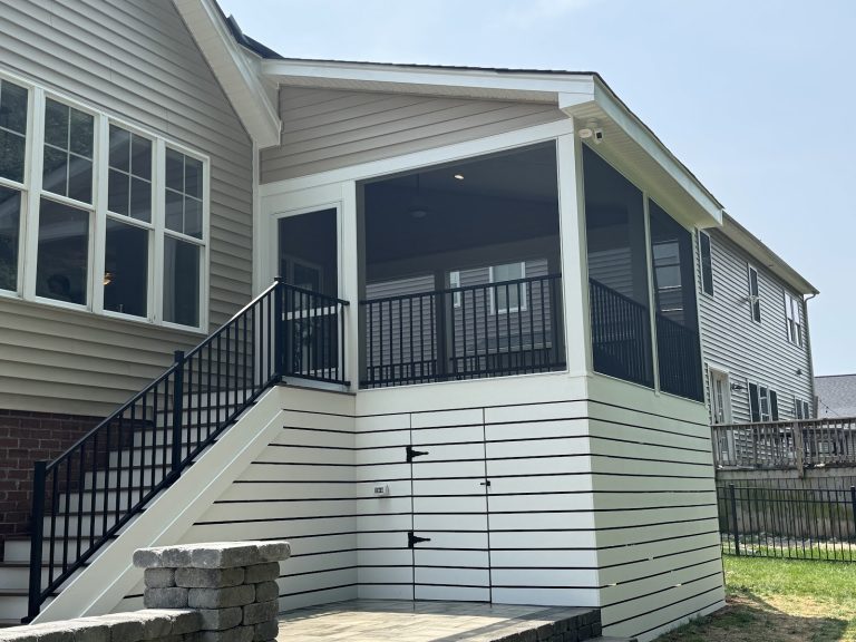Screened Porch and Paver Patio, photo 1 of 6