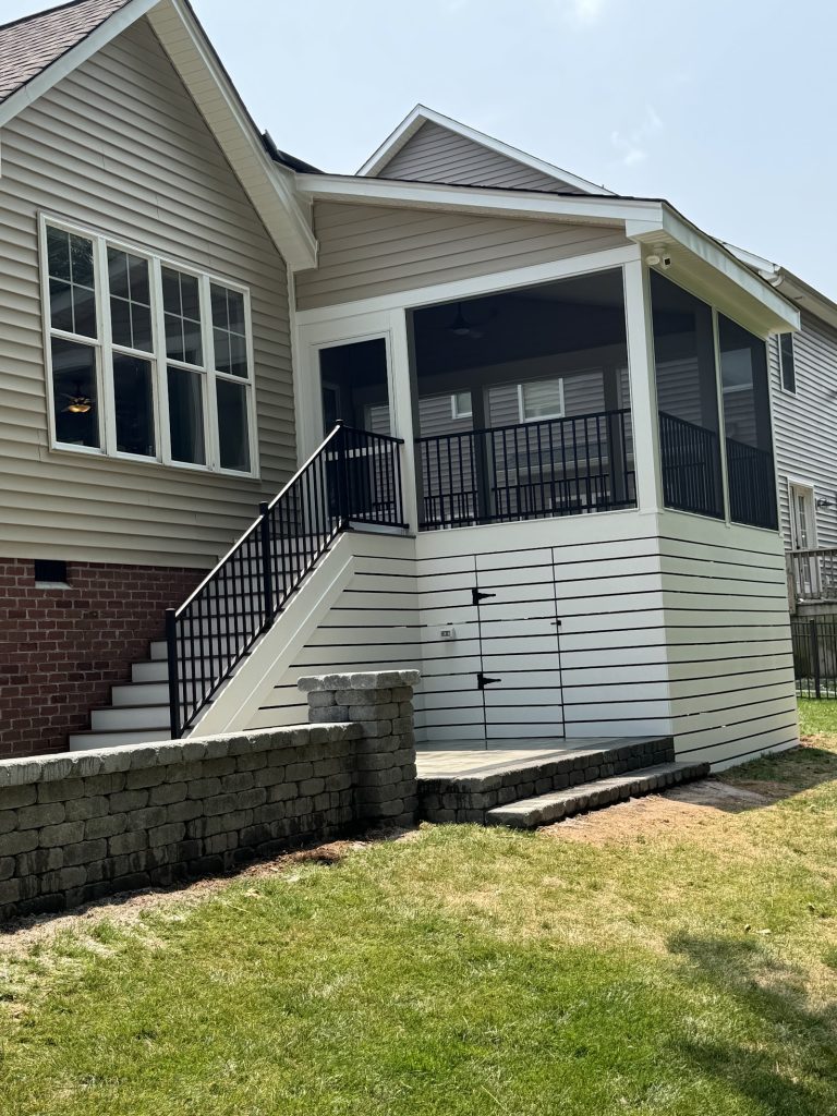 Screened Porch and Paver Patio, photo 3 of 6