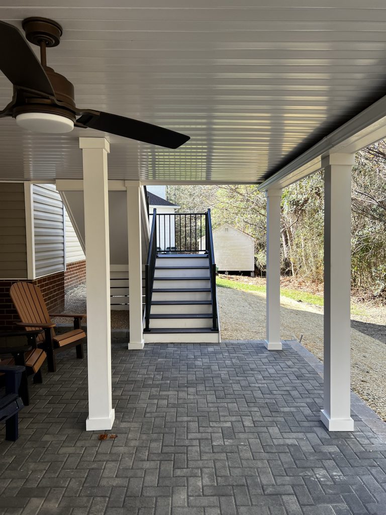 Screened Porch with Paver Walkway, photo 11 of 13