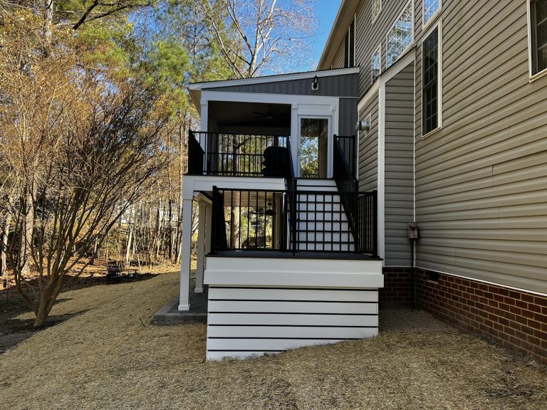 Screened Porch with Paver Walkway, photo 4 of 13