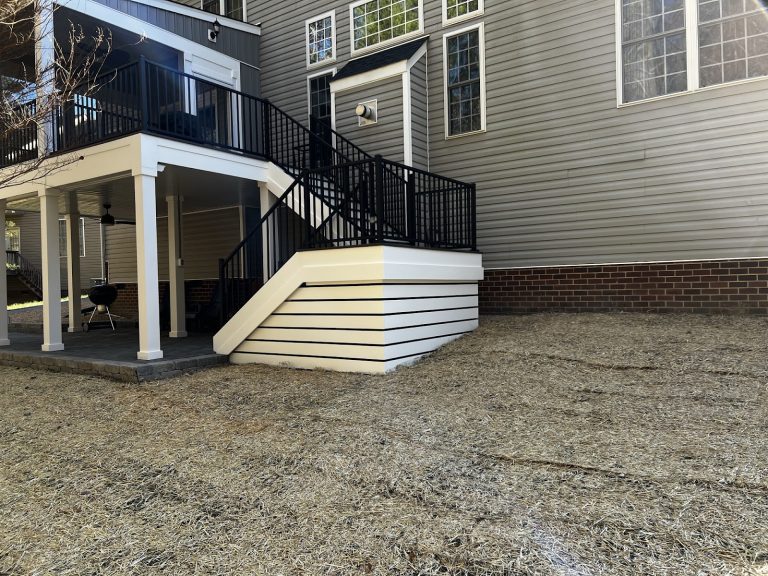 Screened Porch with Paver Walkway, photo 7 of 13