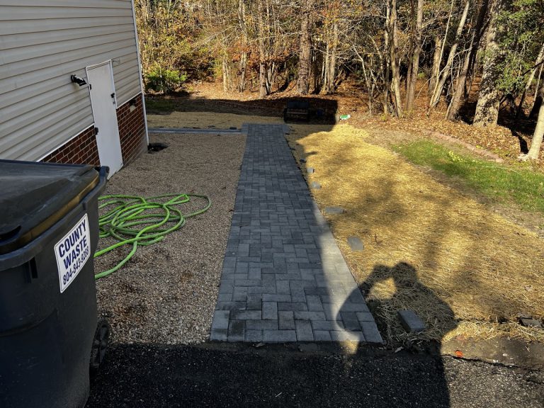 Screened Porch with Paver Walkway, photo 8 of 13