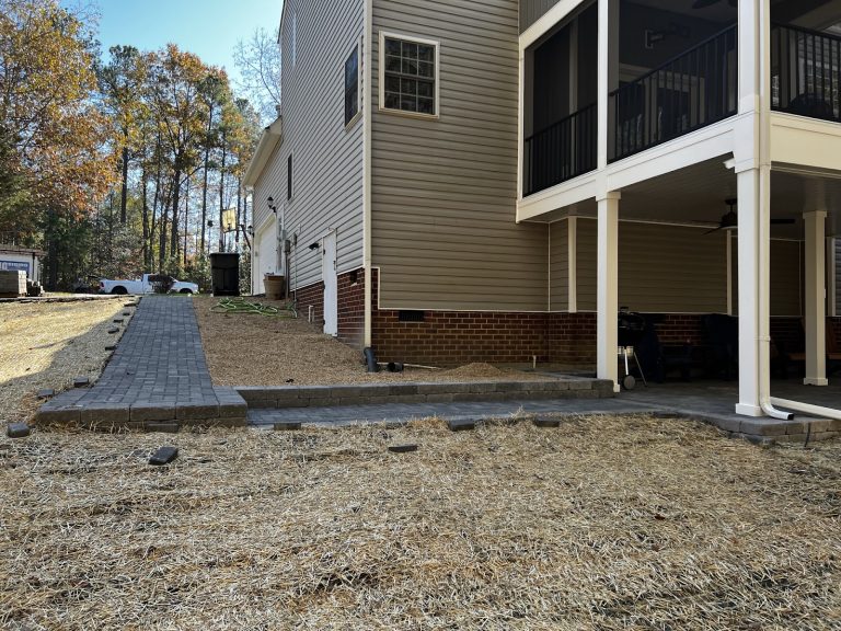Screened Porch with Paver Walkway, photo 9 of 13