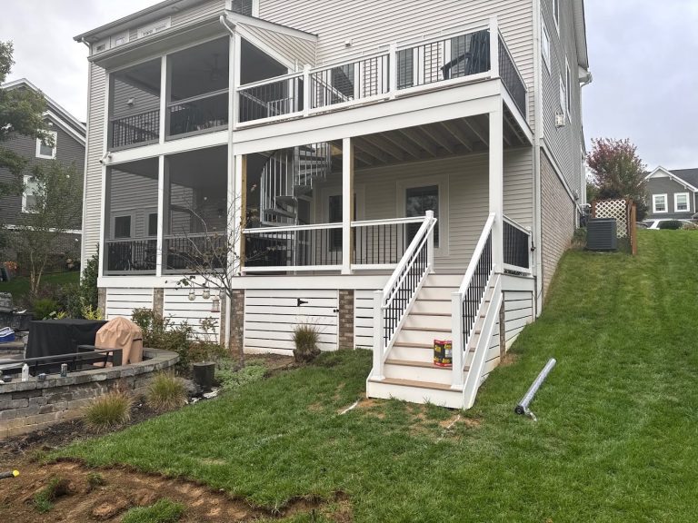 Two-Level Deck, Screened Porch and Paver Patio, photo 3 of 9