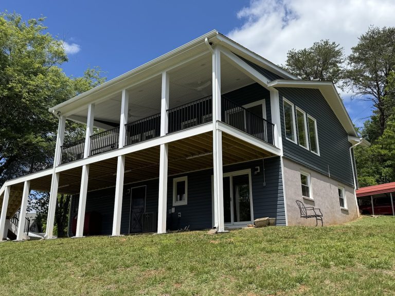 Two-Story Covered Deck, photo 1 of 5