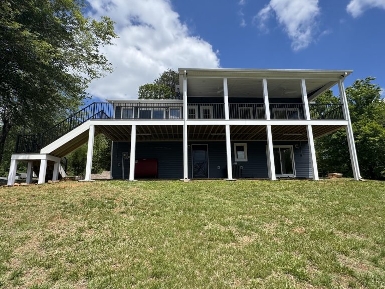 Two-Story Covered Deck, photo 2 of 5