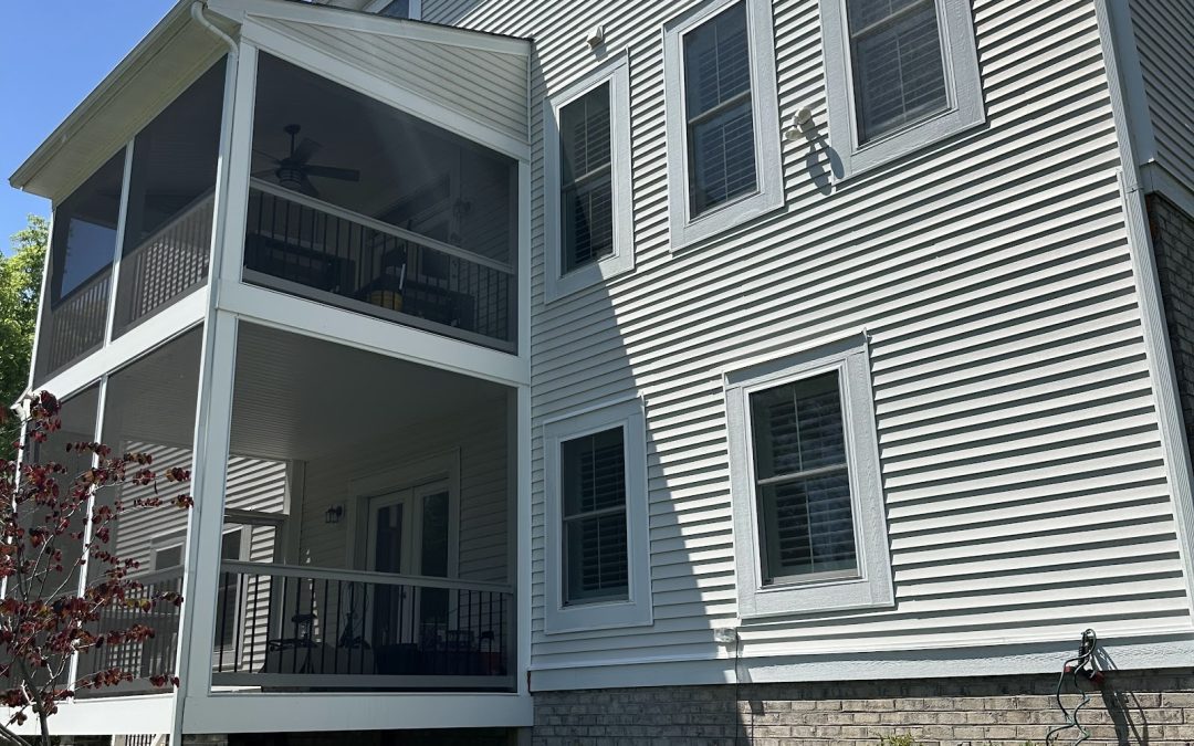 Two-Story Screened Porch