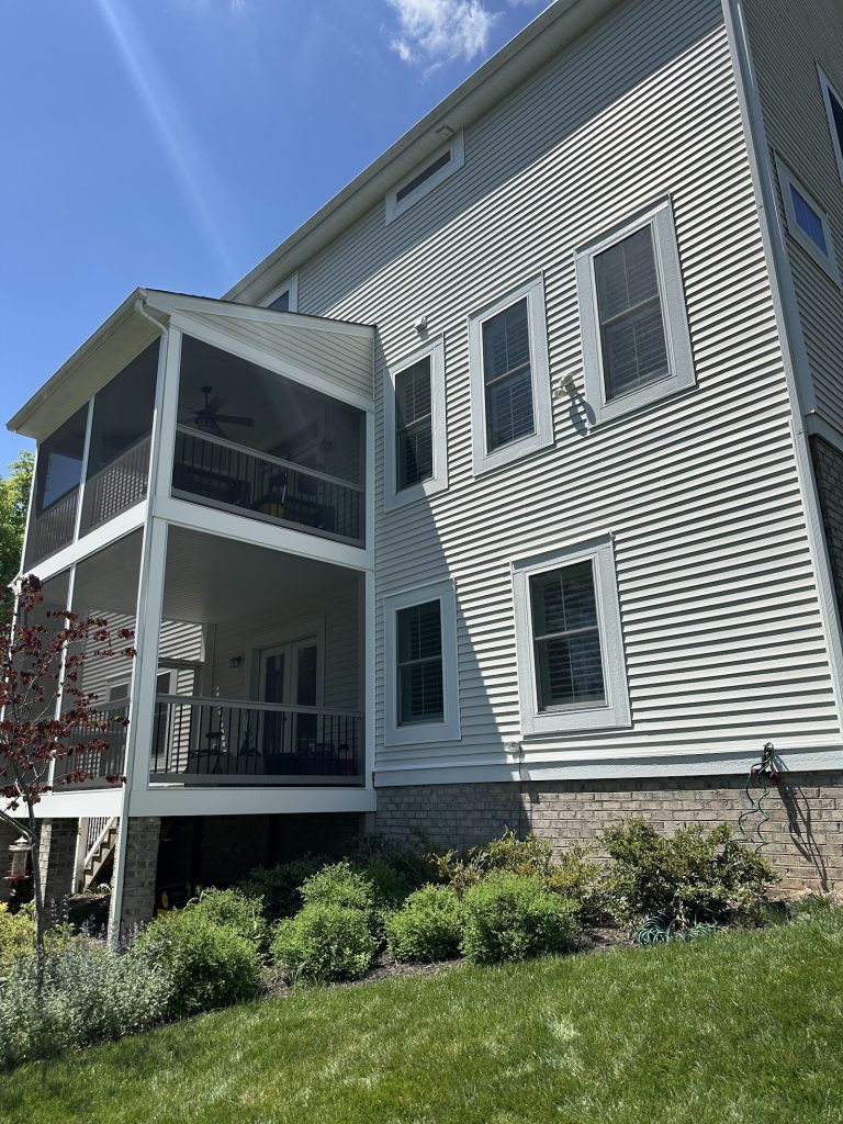 Two-Story Screened Porch